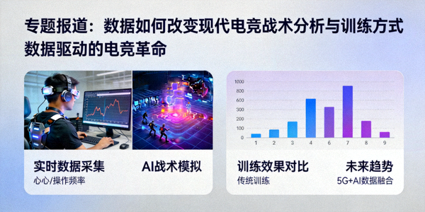 专题报道：数据如何改变现代电竞战术分析与训练方式